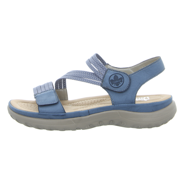 Rieker - 64870-14 - 64870-14 - blau - Sandalen