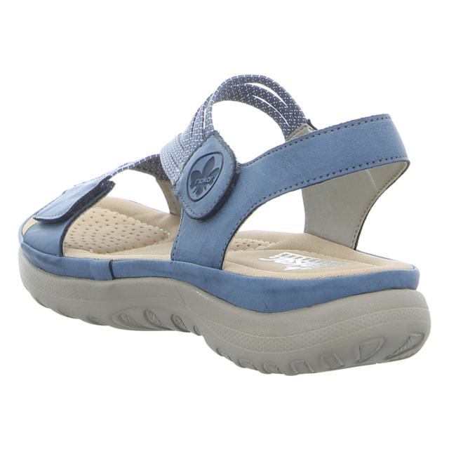 Rieker - 64870-14 - 64870-14 - blau - Sandalen