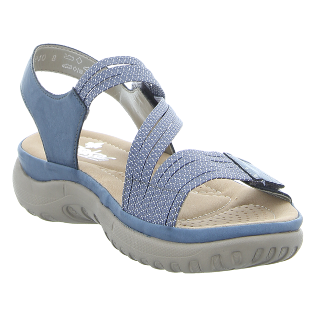 Rieker - 64870-14 - 64870-14 - blau - Sandalen