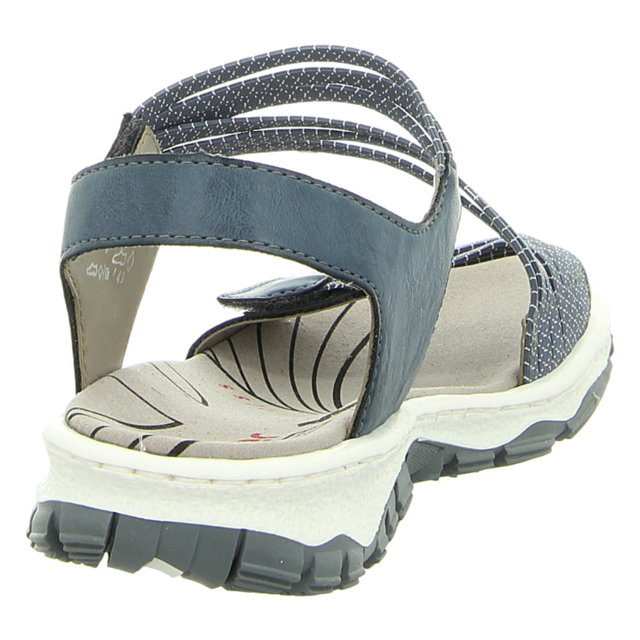 Rieker - 68871-14 - 68871-14 - blau - Sandaletten