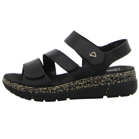 Sandalen - Rieker - schwarz