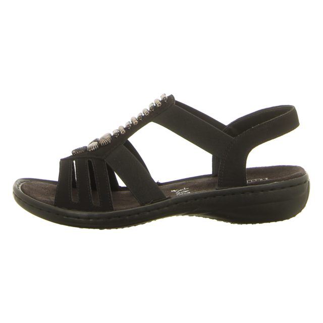 Rieker - 60806-00 - 60806-00 - schwarz - Sandalen