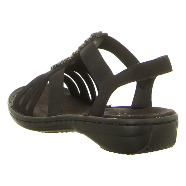 Rieker - 60806-00 - 60806-00 - schwarz - Sandalen