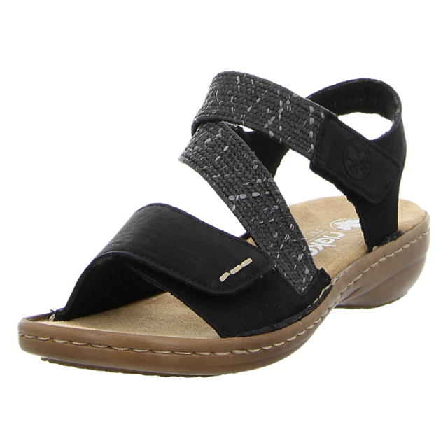 Rieker - 60862-00 - 60862-00 - schwarz - Sandalen