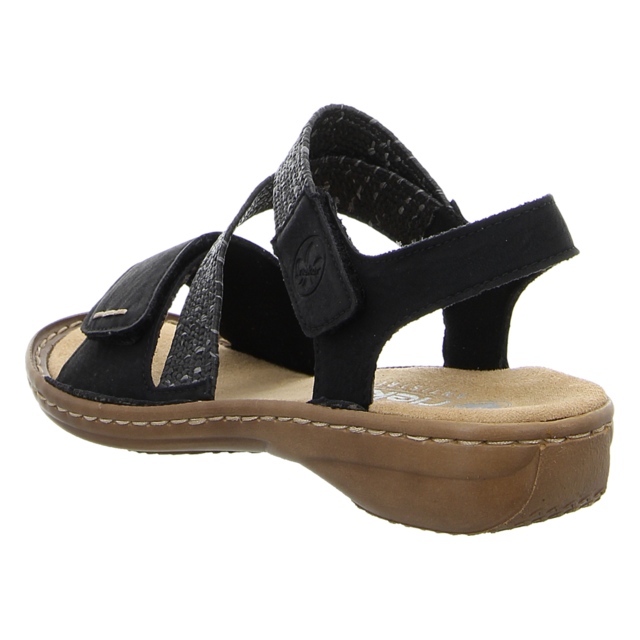 Rieker - 60862-00 - 60862-00 - schwarz - Sandalen