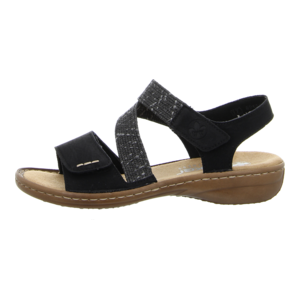 Sandalen - Rieker - schwarz