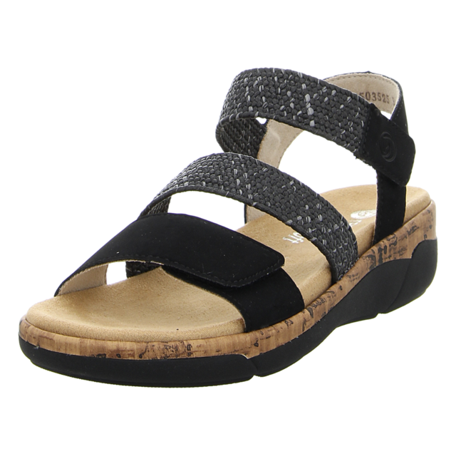 Remonte - R6861-02 - R6861-02 - schwarz - Sandalen