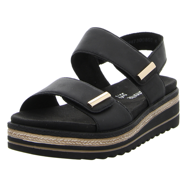 Remonte - D0Q59-00 - D0Q59-00 - schwarz - Sandaletten