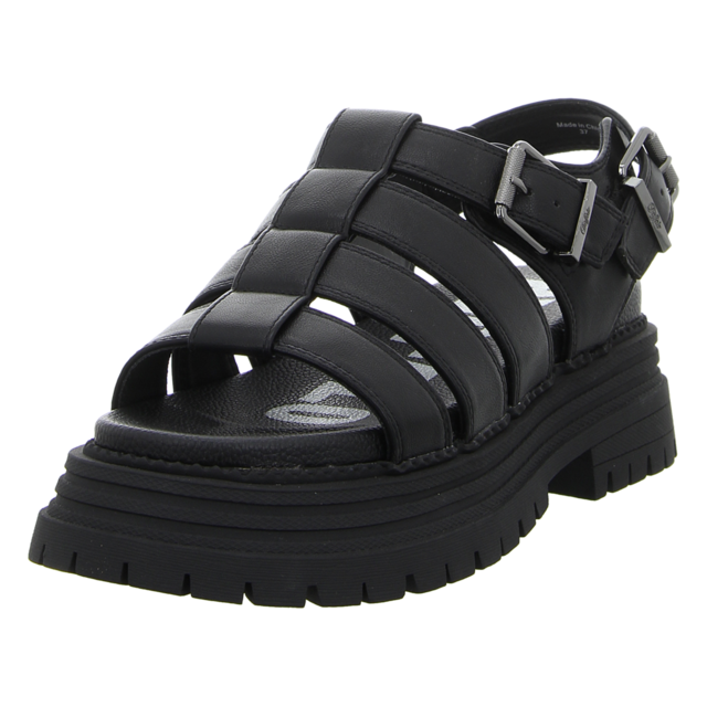 Buffalo - 1602322 - Lennox Fisher - black - Sandalen