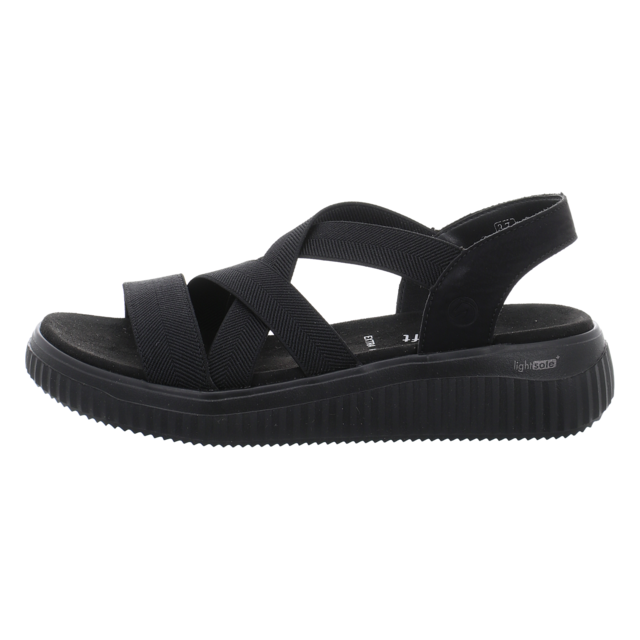 Remonte - D3L52-00 - D3L52-00 - schwarz/schwarz/schwarz - Sandaletten