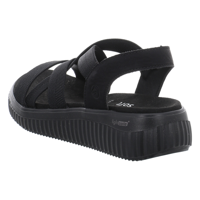 Remonte - D3L52-00 - D3L52-00 - schwarz/schwarz/schwarz - Sandaletten