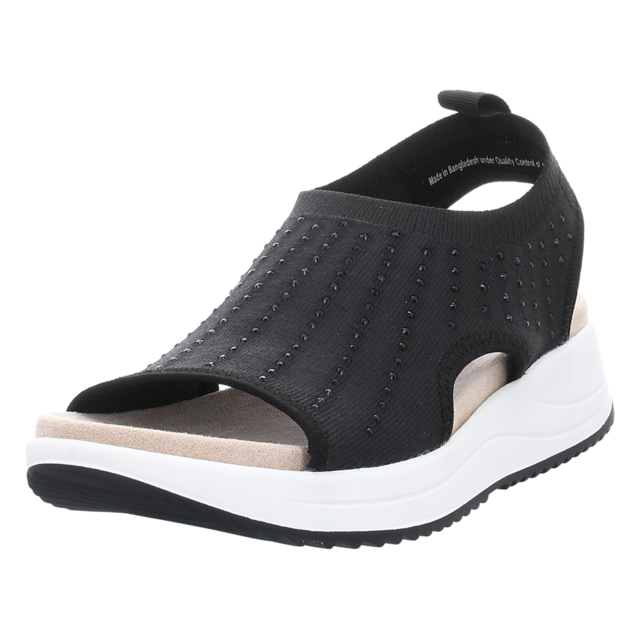 Caprice - 9-28706-42-035 - 9-28706-42-035 - black knit - Sandaletten