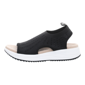 Sandaletten - Caprice - black knit