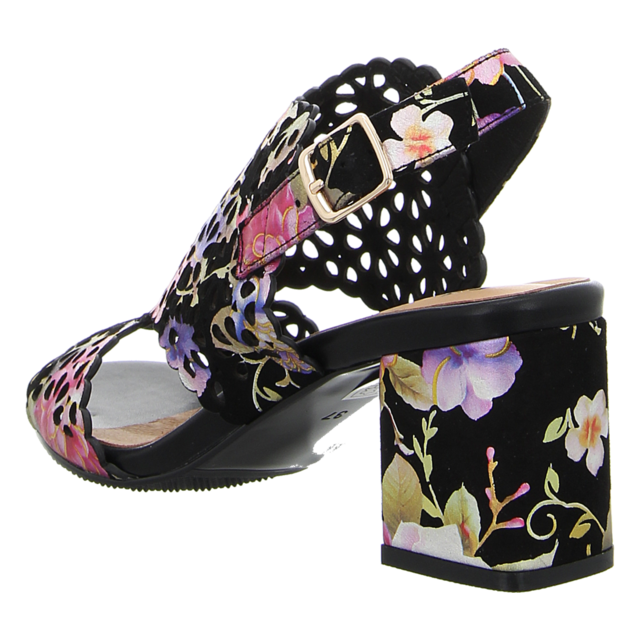 Maciejka - N6518-01/00-1 - N6518-01/00-1 - black/flowers - Sandaletten