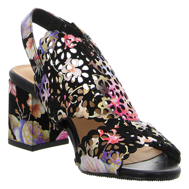 Maciejka - N6518-01/00-1 - N6518-01/00-1 - black/flowers - Sandaletten