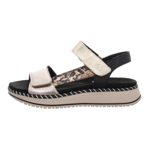 Sandaletten - Remonte - metallic