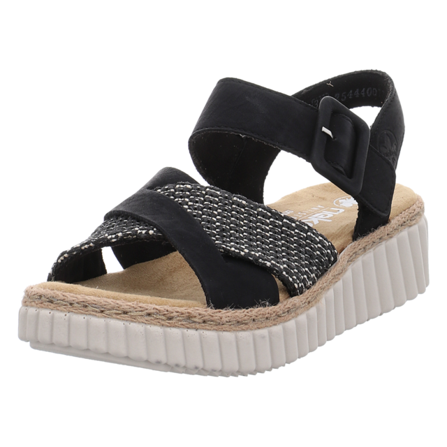 Rieker - 69269-00 - 69269-00 - schwarz - Sandaletten
