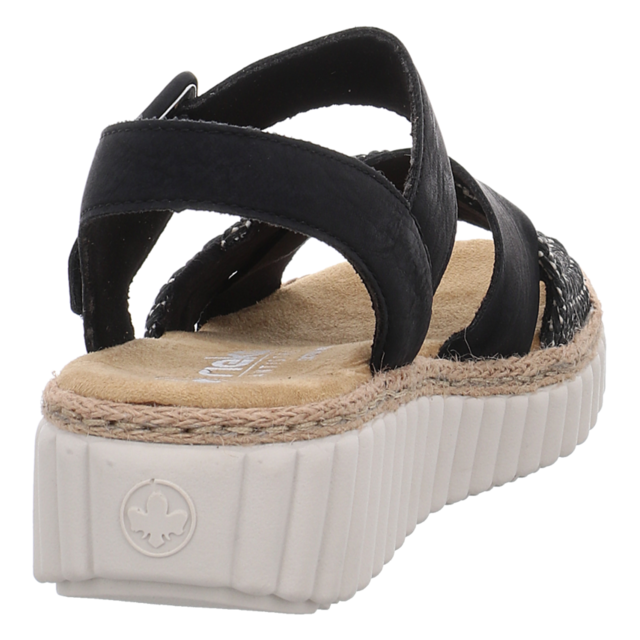 Rieker - 69269-00 - 69269-00 - schwarz - Sandaletten