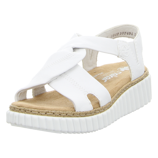 Rieker - 63261-80 - 63261-80 - weiss - Sandaletten