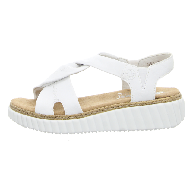 Rieker - 63261-80 - 63261-80 - weiss - Sandaletten