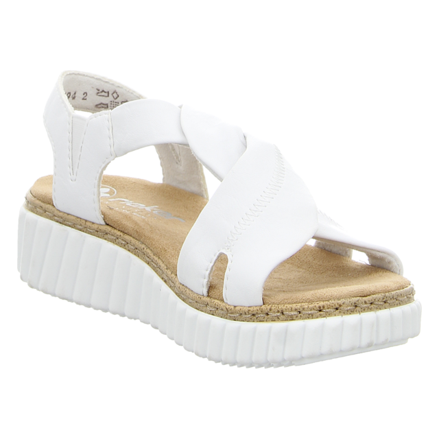 Rieker - 63261-80 - 63261-80 - weiss - Sandaletten