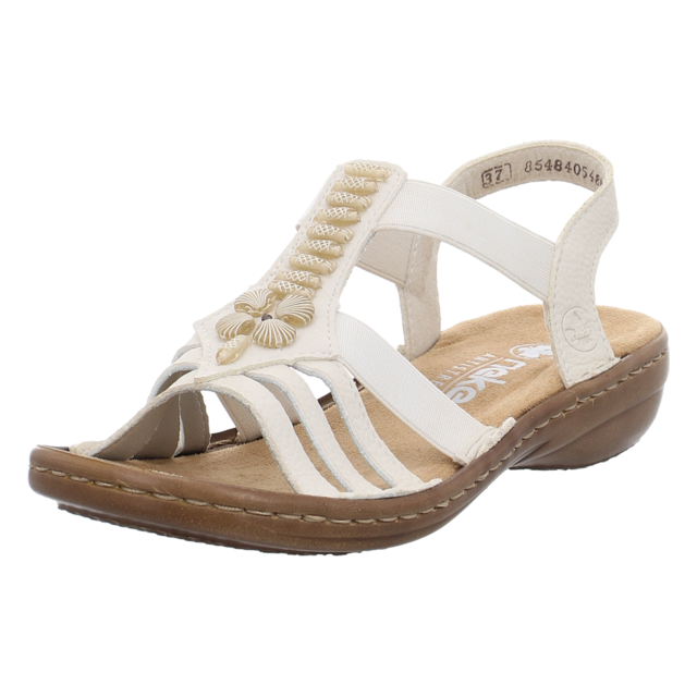 Rieker - 60806-80 - 60806-80 - weiss - Sandalen