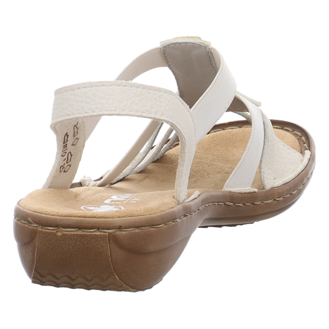 Rieker - 60806-80 - 60806-80 - weiss - Sandalen