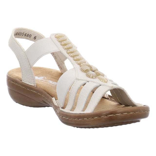 Rieker - 60806-80 - 60806-80 - weiss - Sandalen