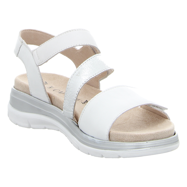 Caprice - 9-28716-44-183 - 9-28716-44-183 - white/silver - Sandalen