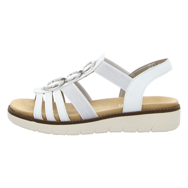 Remonte - D2073-80 - D2073-80 - weiss kombi - Sandaletten