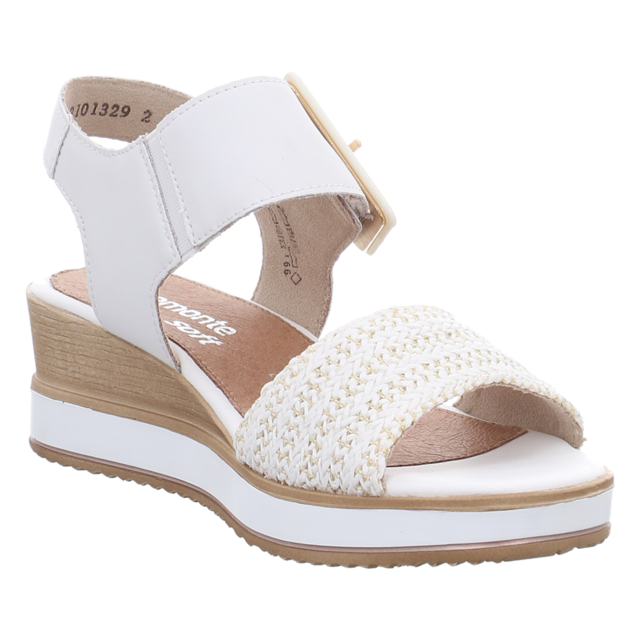 Remonte - D6453-81 - D6453-81 - weiss-gold/weiss - Sandaletten