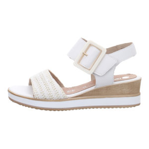 Sandaletten - Remonte - weiss-gold/weiss