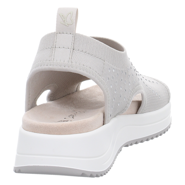 Caprice - 9-28706-42-270 - 9-28706-42-270 - lt grey knit - Sandaletten