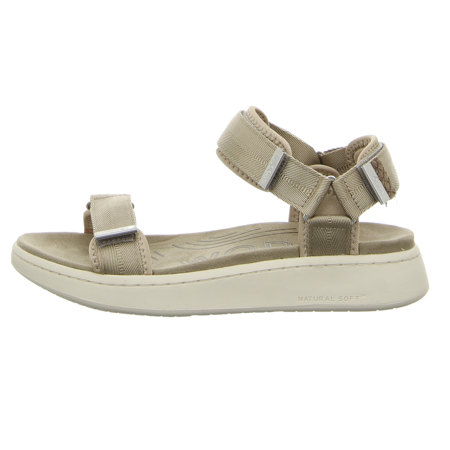 Sandalen - Woden - Line - silver mink
