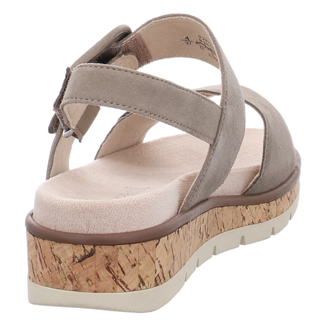 Caprice - 9-28714-44-343 - 9-28714-44-343 - taupe suede - Sandaletten