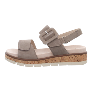 Sandaletten - Caprice - taupe suede