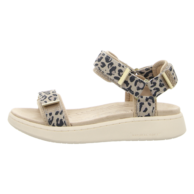 Woden - WL932-327 - Line Suede - leopard - Sandalen