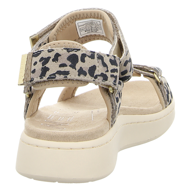 Woden - WL932-327 - Line Suede - leopard - Sandalen