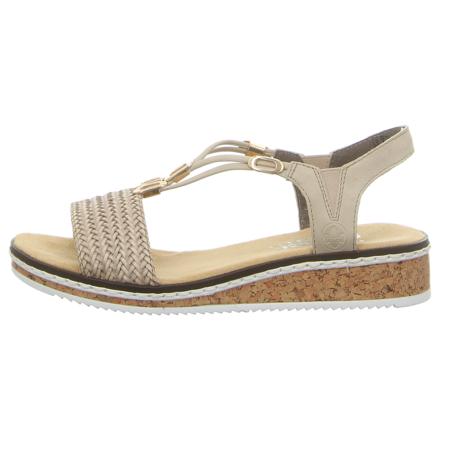 Sandaletten - Rieker - beige