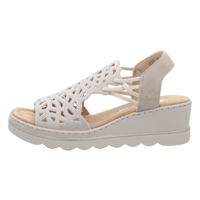 Rieker - 67465-62 - 67465-62 - beige - Sandaletten