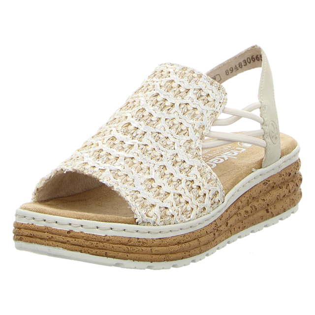 Rieker - 62741-60 - 62741-60 - beige - Sandaletten