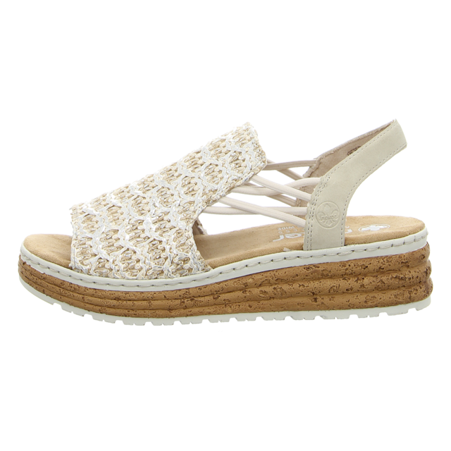 Rieker - 62741-60 - 62741-60 - beige - Sandaletten