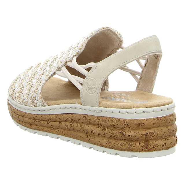 Rieker - 62741-60 - 62741-60 - beige - Sandaletten