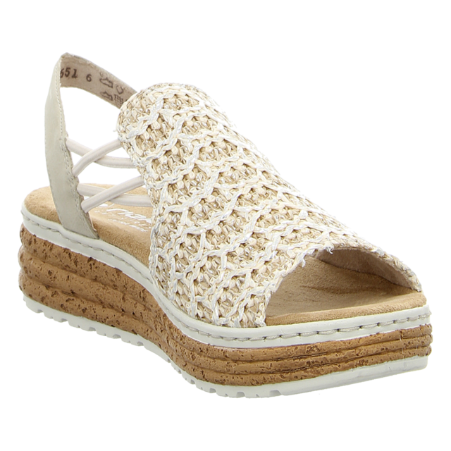 Rieker - 62741-60 - 62741-60 - beige - Sandaletten