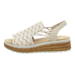 Sandaletten - Rieker - beige