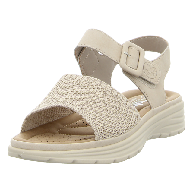 Rieker - V8554-60 - V8554-60 - beige - Sandalen