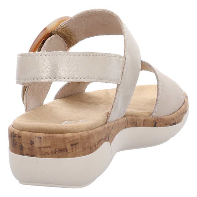 Rieker - R6853-61 - R6853-61 - beige kombi - Sandaletten