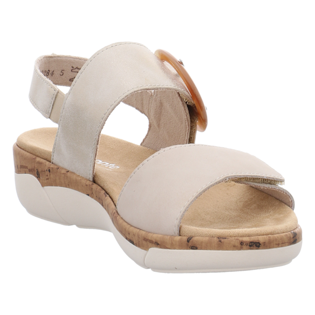 Rieker - R6853-61 - R6853-61 - beige kombi - Sandaletten