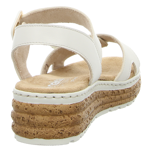 Rieker - 62760-60 - 62760-60 - beige - Sandaletten