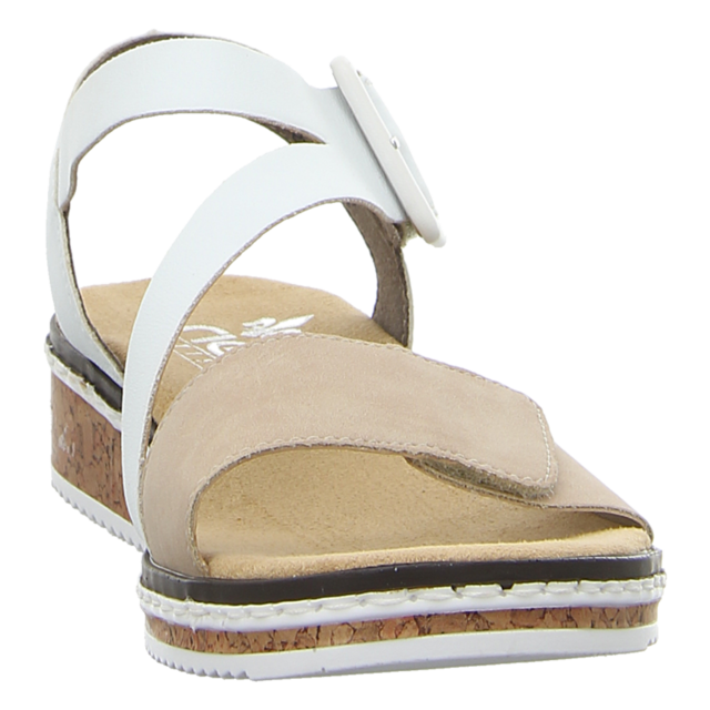 Rieker - V3660-60 - V3660-60 - beige-kombi - Sandaletten